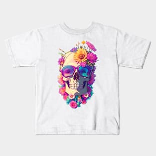 summer skull Kids T-Shirt